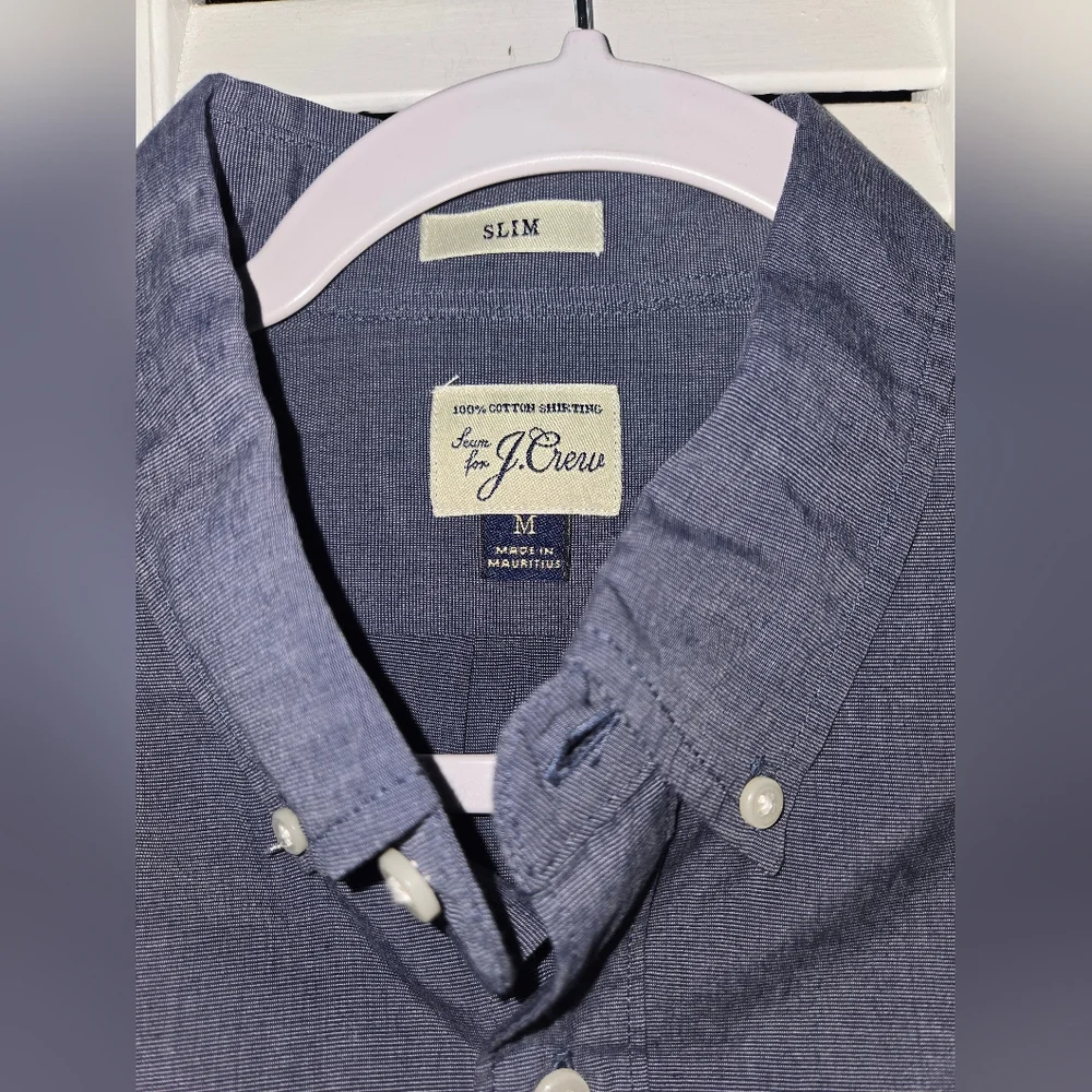 J. Crew Men's M Slim Fit Long Sleeve Shirt